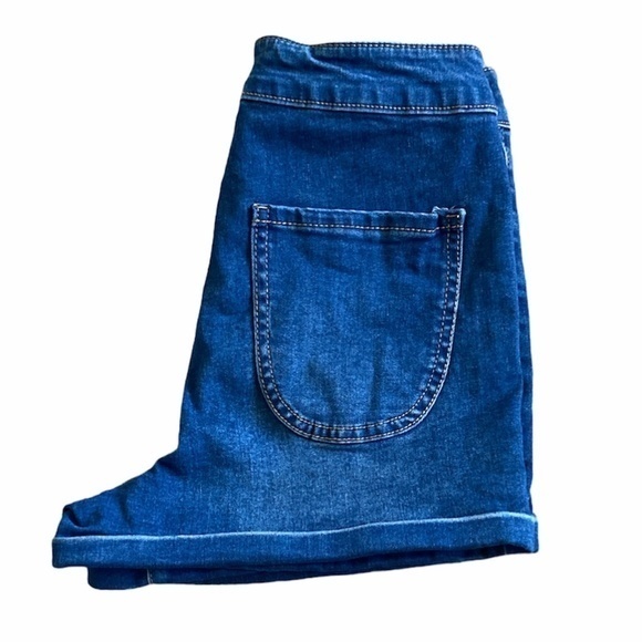 Boom‎ Boom Stretchy High Waisted Denim Shorts Sz. 7 - Picture 6 of 9